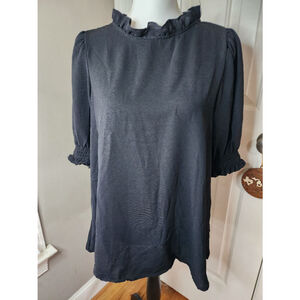 Women's Beeson River Black Blouse Large